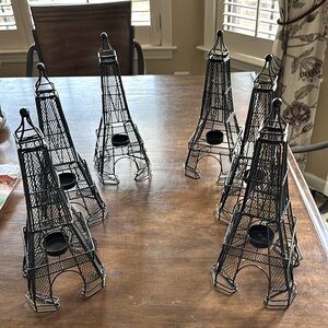 Eiffel Tower tea light holders